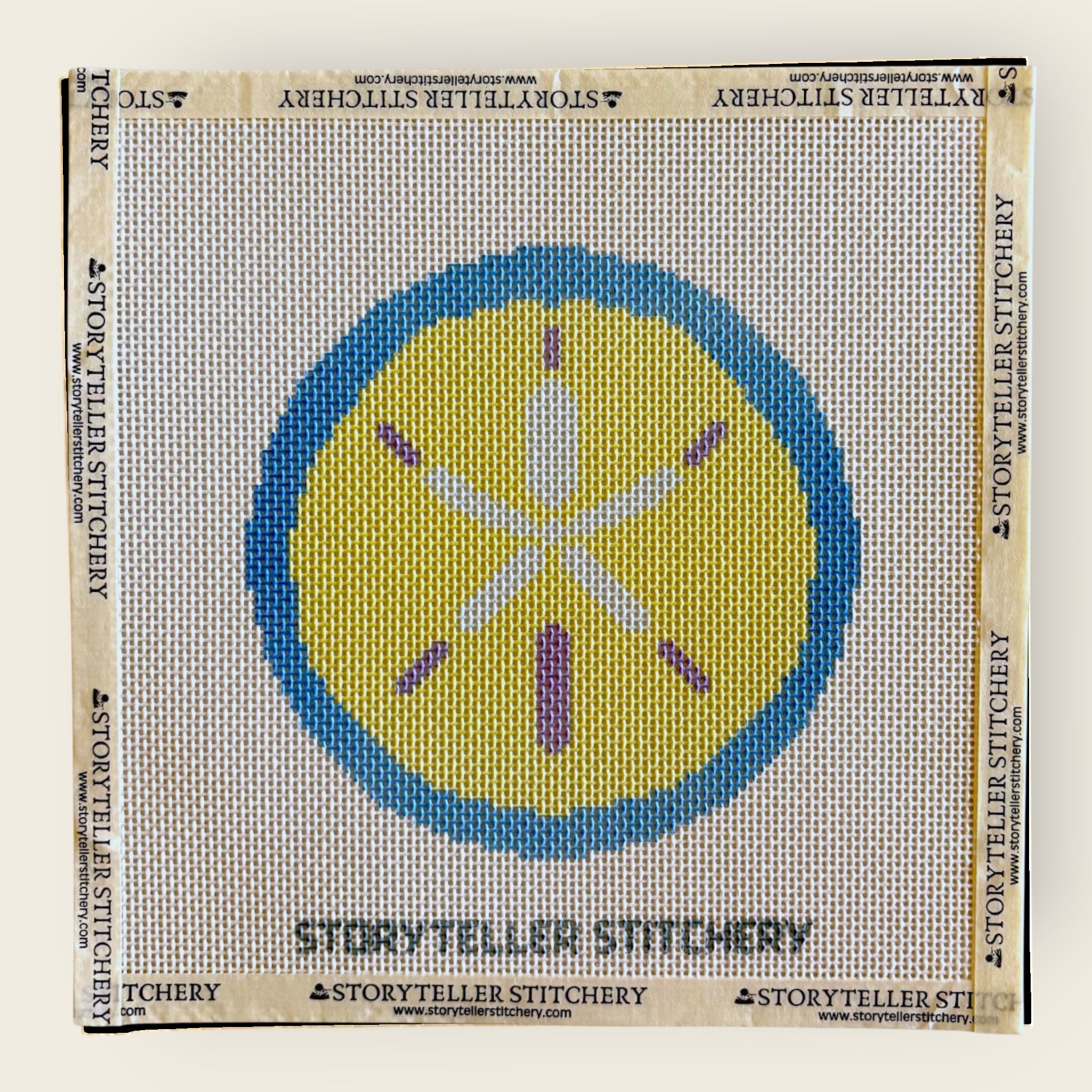 Sand Dollar Needlepoint Canvas — 13-ct Printed Canvas