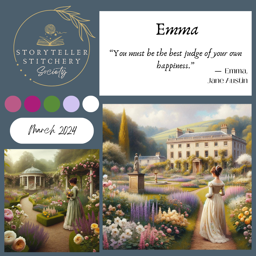 Emma – Hand-Dyed Silk Embroidery Thread Set Inspired by Jane Austen ...