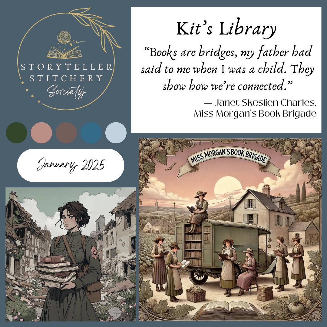 Kit's Library Yarn (January 2025) Society Collection