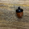 Wooden Acorn Stitch Marker Set