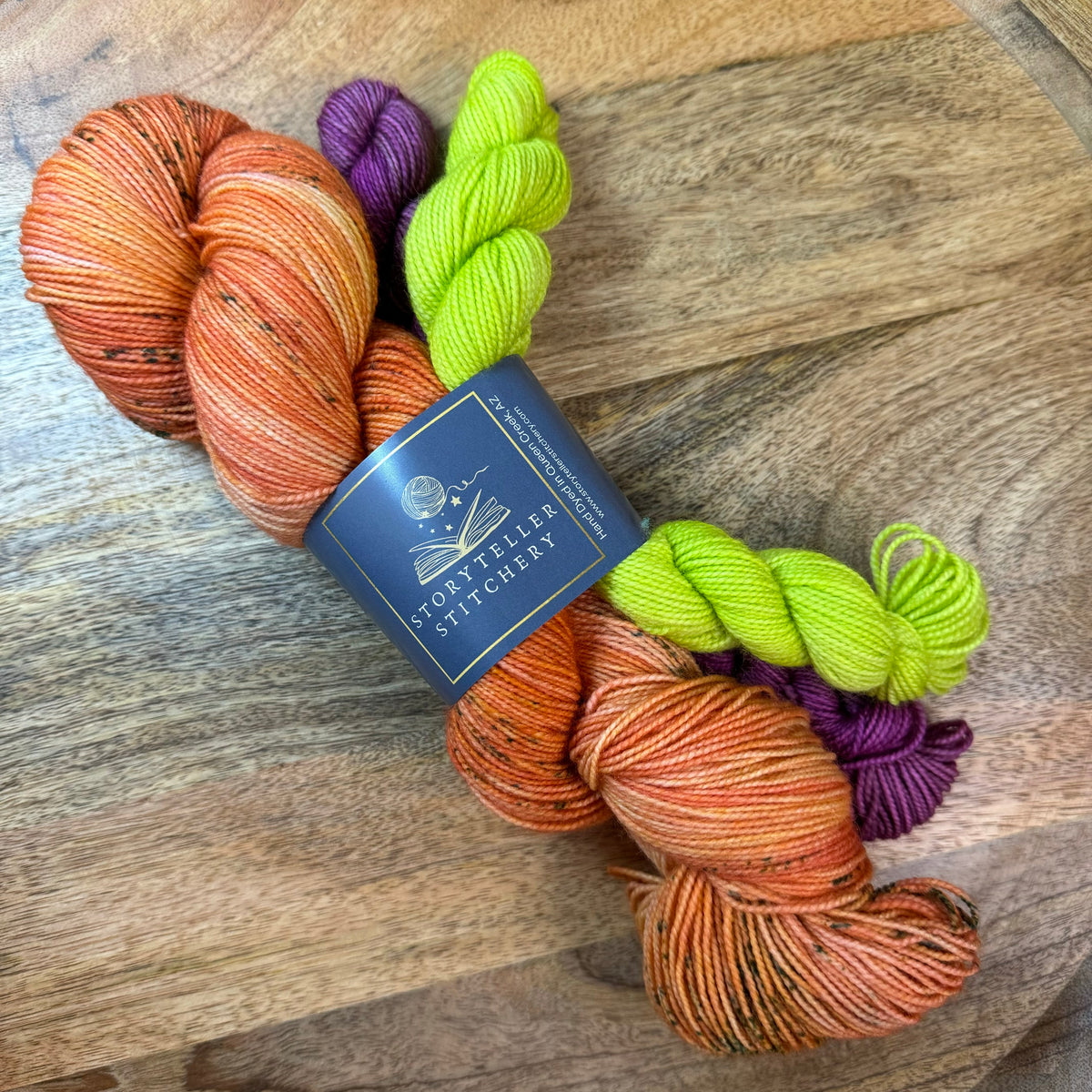 Anne of Green Gables hand dyed yarn – Storyteller Stitchery