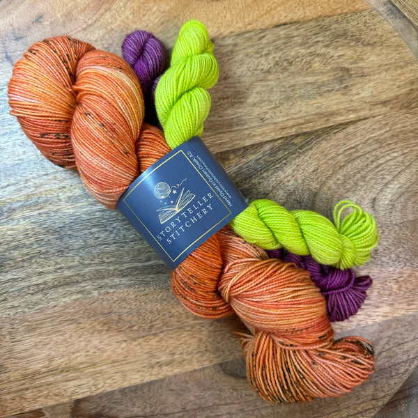 Anne of Green Gables hand dyed yarn – Storyteller Stitchery