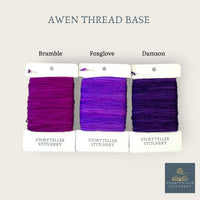 Damson — Awen · 80% Merino Wool / 20% Silk