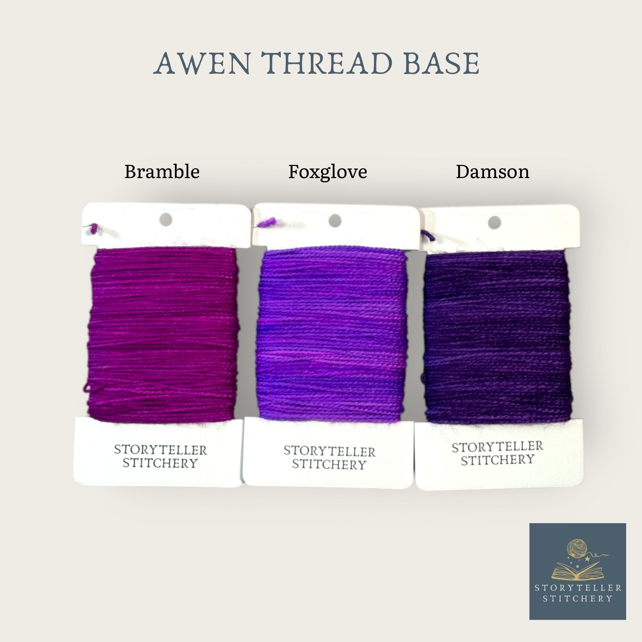 Damson — Awen · 80% Merino Wool / 20% Silk