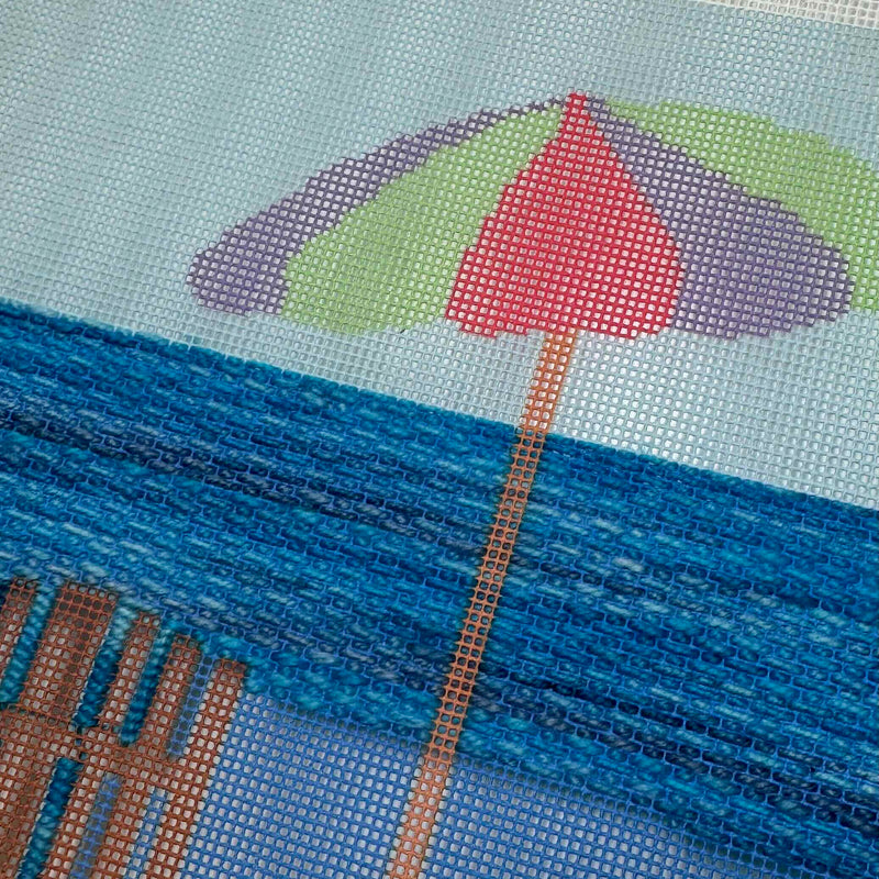 Beach Reads — Modern Needlepoint Kit (Large Design)