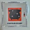 Spooky Cauldron Mini Needlepoint Kit – Wool-Stuffed Ornament or Pincushion