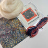 Spooky Cauldron Mini Needlepoint Kit – Wool-Stuffed Ornament or Pincushion
