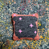 Spooky Cauldron Mini Needlepoint Kit – Wool-Stuffed Ornament or Pincushion