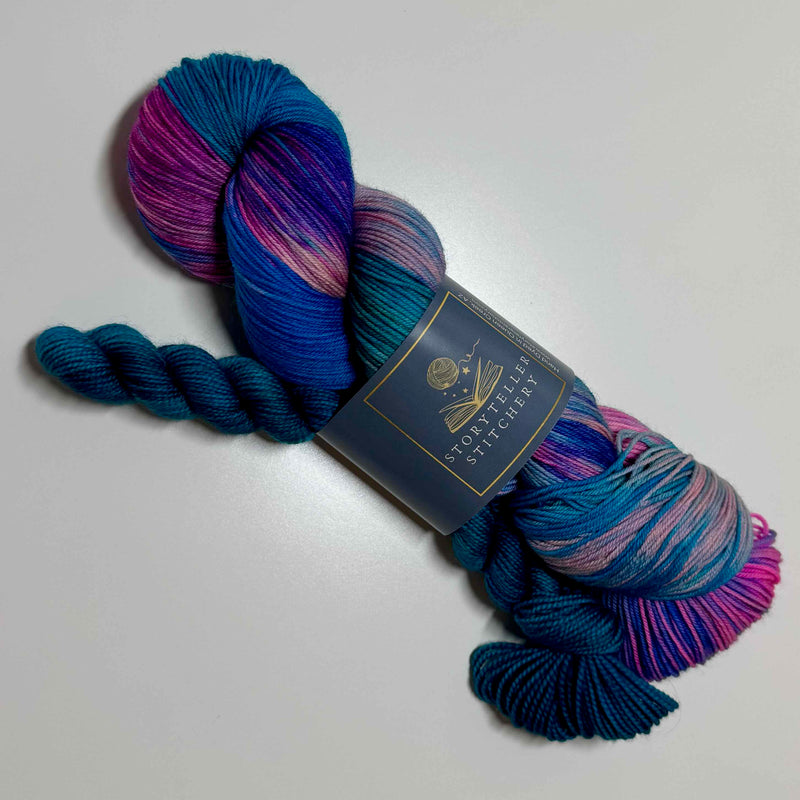 Cerulean Sea Hand-Dyed Yarn (Inspired by The House in the Cerulean Sea)