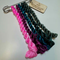 Cerulean Sea  - Hand-Dyed Silk Floss (Inspired by The House in the Cerulean Sea)
