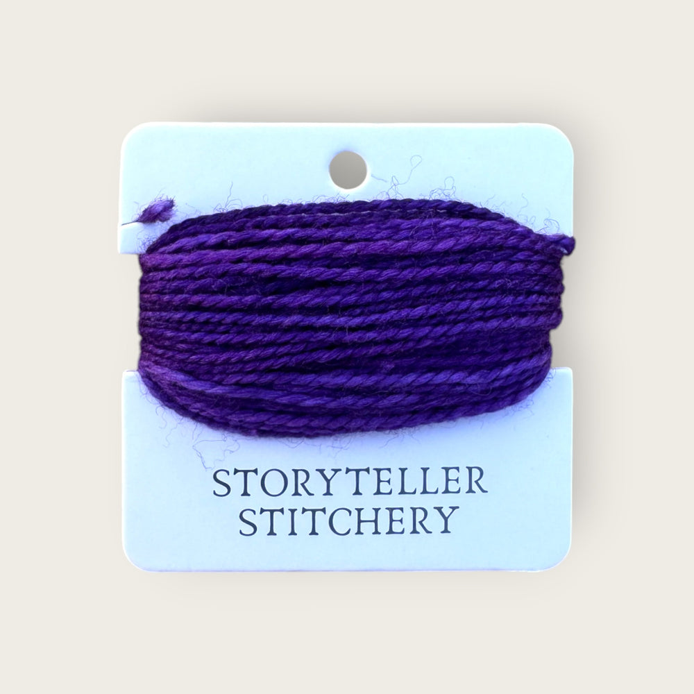 Damson — Awen · 80% Merino Wool / 20% Silk