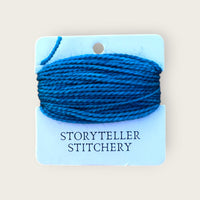 Deep Winter Blue — Awen · 80% Merino Wool / 20% Silk