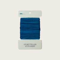 Deep Winter Blue — Seren · 75% Wool / 25% Silk