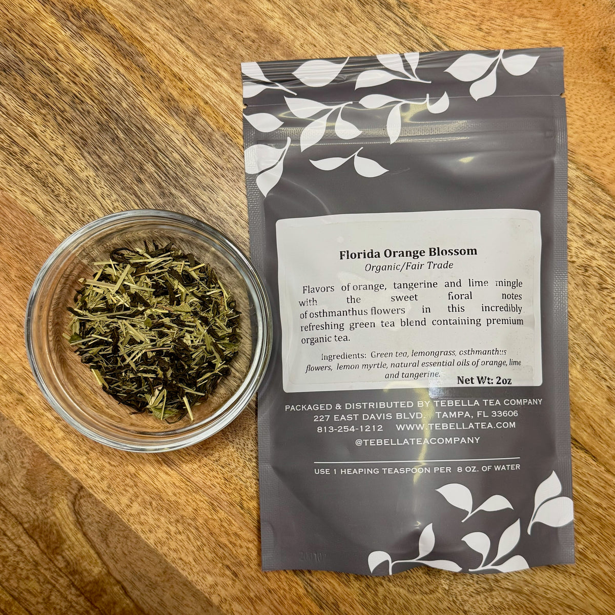 Forid Tea Florida Orange Blossom loose tea – Storyteller Stitchery