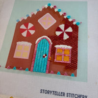 Gingerbread House – Large Needlepoint Kit (Limited Holiday Release)