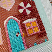Gingerbread House – Large Needlepoint Kit (Limited Holiday Release)