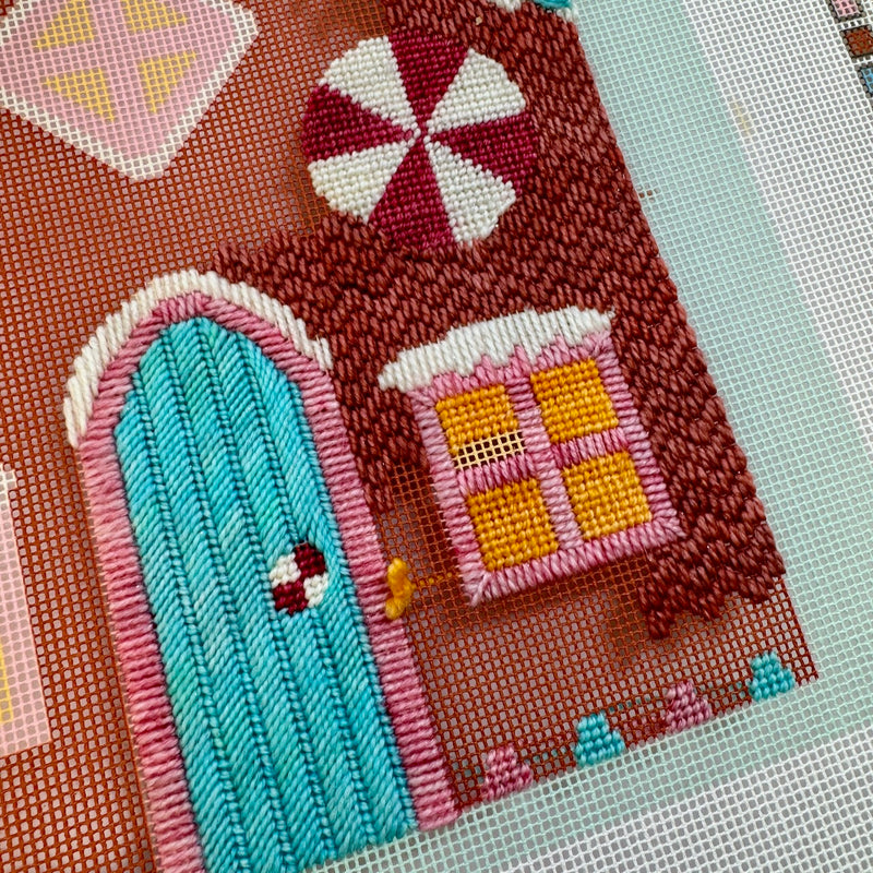 Gingerbread House – Large Needlepoint Kit (Limited Holiday Release)