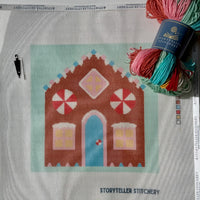 Gingerbread House – Large Needlepoint Kit (Limited Holiday Release)
