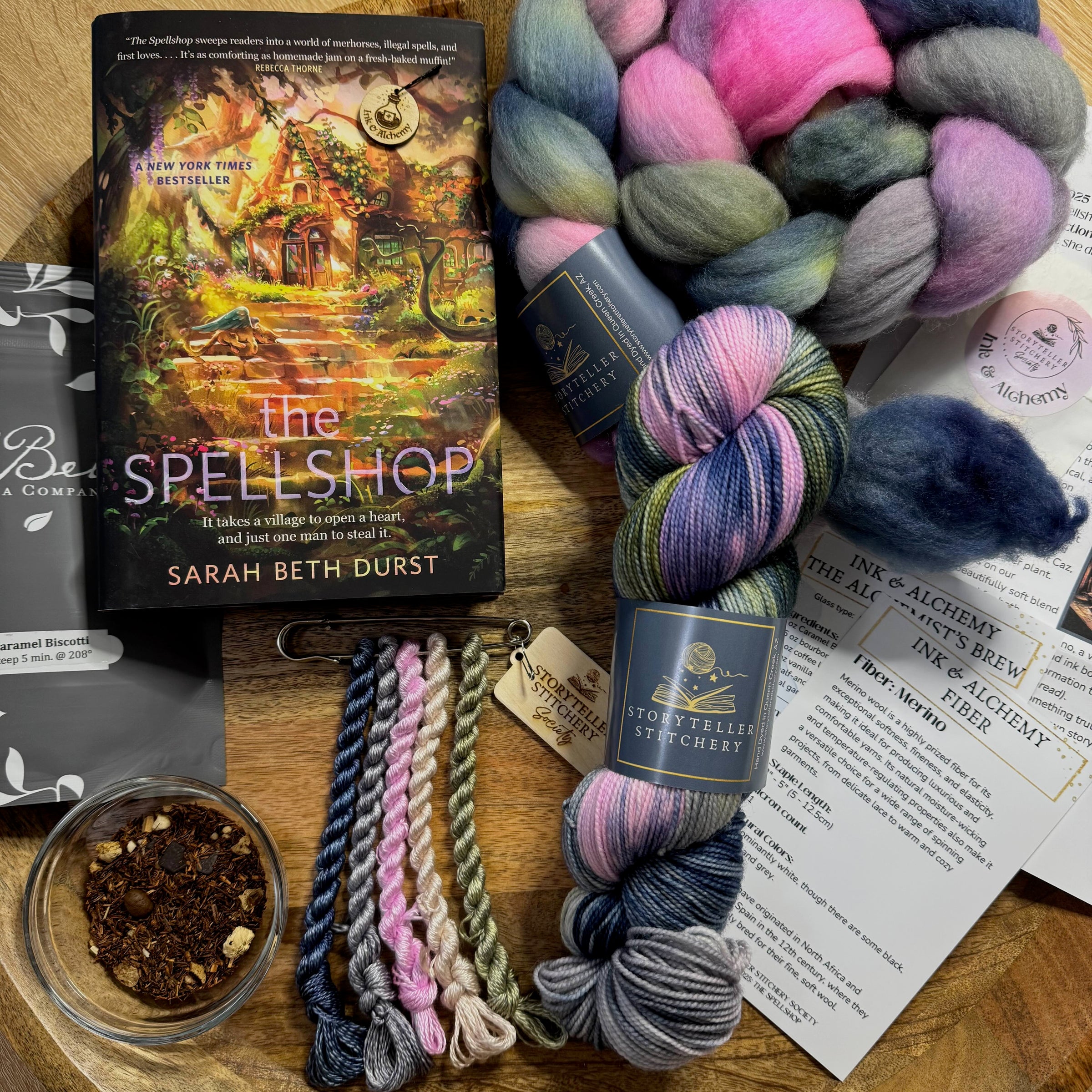 Ink & Alchemy Yarn (February 2025) Society Collection