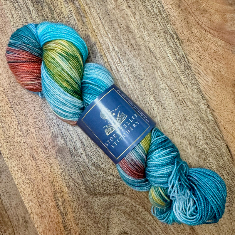 Isle of Aiaia – Hand-Dyed Yarn Inspired by Circe by Madeline Miller