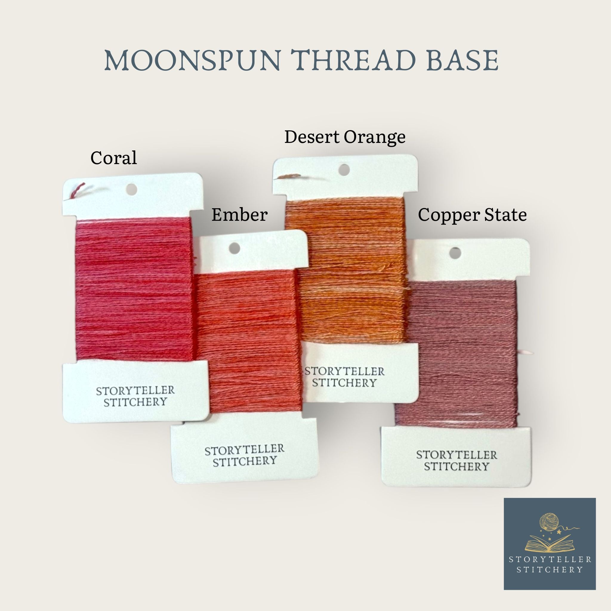 Coral — Moonspun · 100% Silk