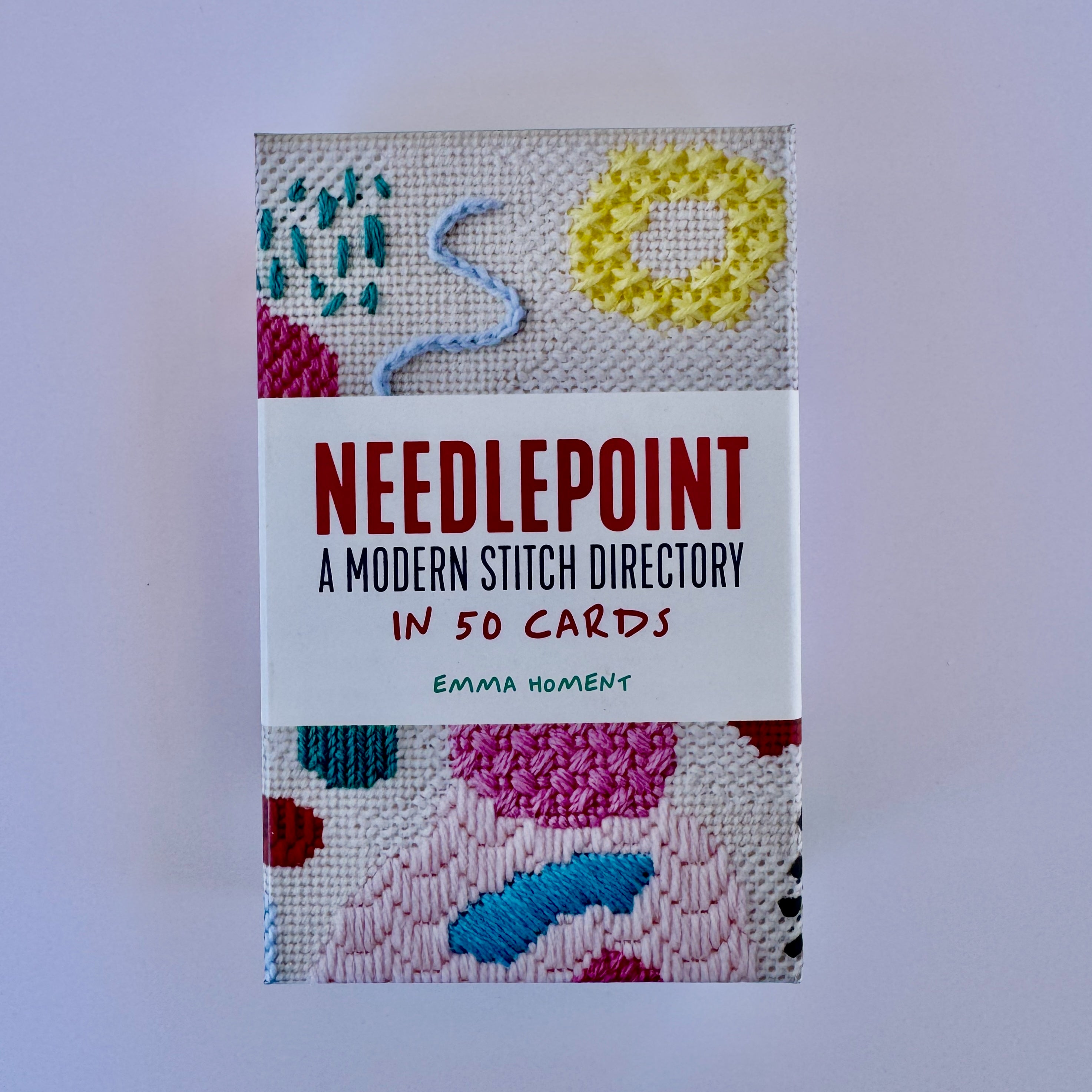 Needlepoint Modern Stitch Directory – 50 Reference Cards for