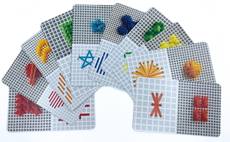 Next Level Needlepoint Stitch Cards – 50 More Decorative Stitches