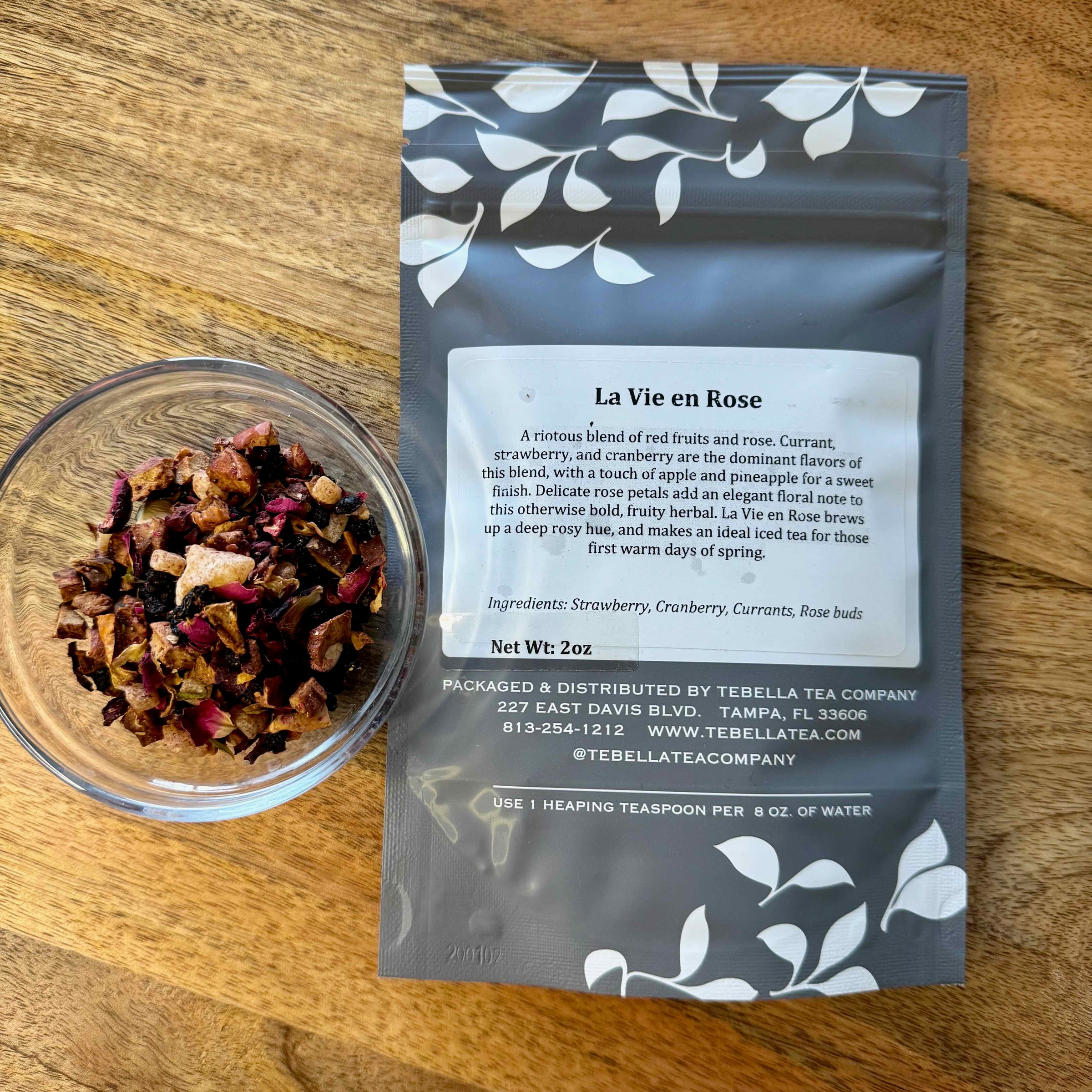 La Vie en Rose loose tea