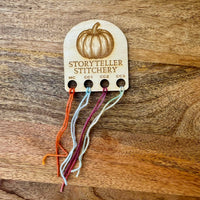 Pumpkin Yarn Organizer | Color Keeper for Colorwork Knitting & Crochet