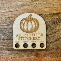 Pumpkin Yarn Organizer | Color Keeper for Colorwork Knitting & Crochet