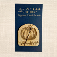Pumpkin Needle Minder – Autumn Stitching Accessory