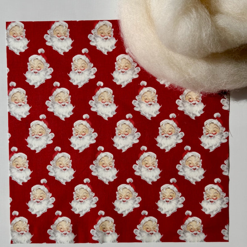 Christmas Tree Mini Needlepoint Kit – Wool-Stuffed Ornament or Pincushion