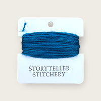 Deep Winter Blue — Seren · 75% Wool / 25% Silk