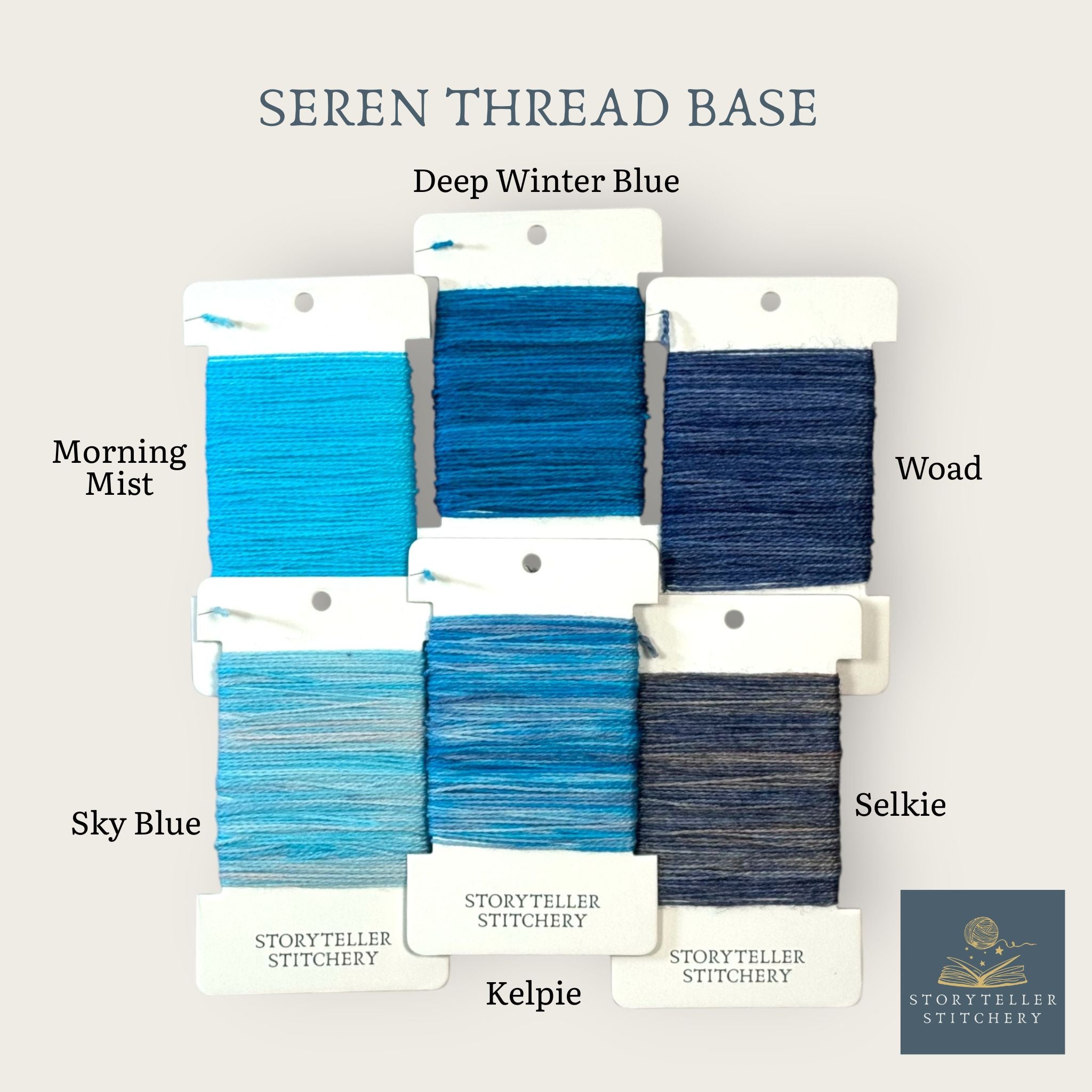 Woad — Seren · 75% Wool / 25% Silk