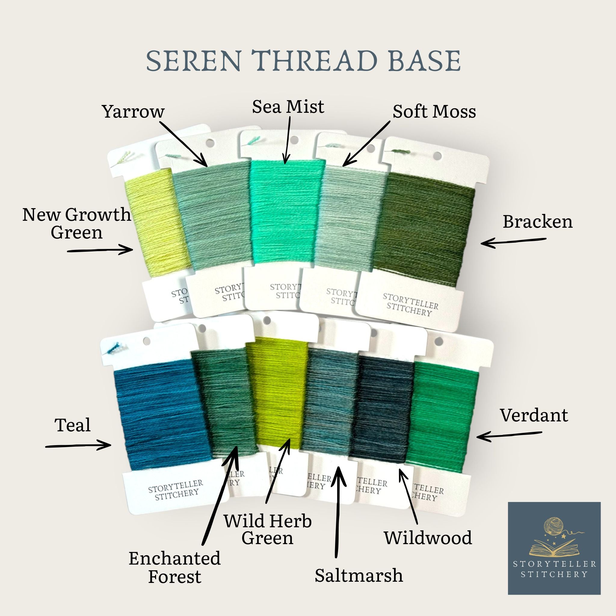 Teal — Seren · 75% Wool / 25% Silk