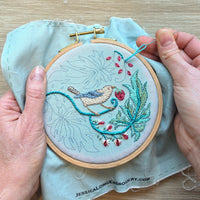 Song of the Garden Bandit Embroidery Kit (Jessica Long Collaboration)