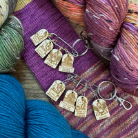 Stitch Markers | Cozy Hearthside Stories