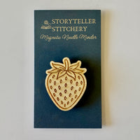 Strawberry Stitching Tool Set – Thread Organizer & Needle Minder Bundle