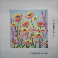 Wildflowers — Modern Needlepoint Kit (Large Design)