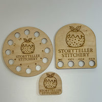 Christmas Pudding Needle Minder — Festive Magnetic Needle Keeper