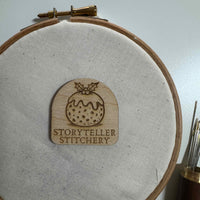 Christmas Pudding Needle Minder — Festive Magnetic Needle Keeper