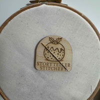 Christmas Pudding Needle Minder — Festive Magnetic Needle Keeper